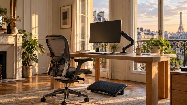 Créer un bureau ergonomique pour allier confort et productivité