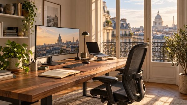 Créer un bureau ergonomique pour allier confort et productivité