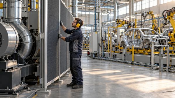 Top stratégies pour limiter les nuisances sonores en industrie